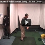 Herman Williams impact position in golf swing.