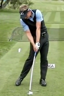 Luke Donald Impact - Golf Swing Weight Shift