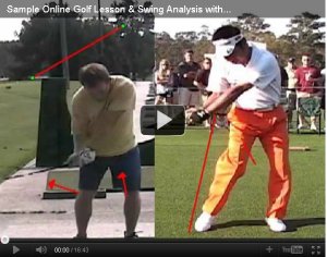 Sample online golf lesson video with Herman Williams, PGA.